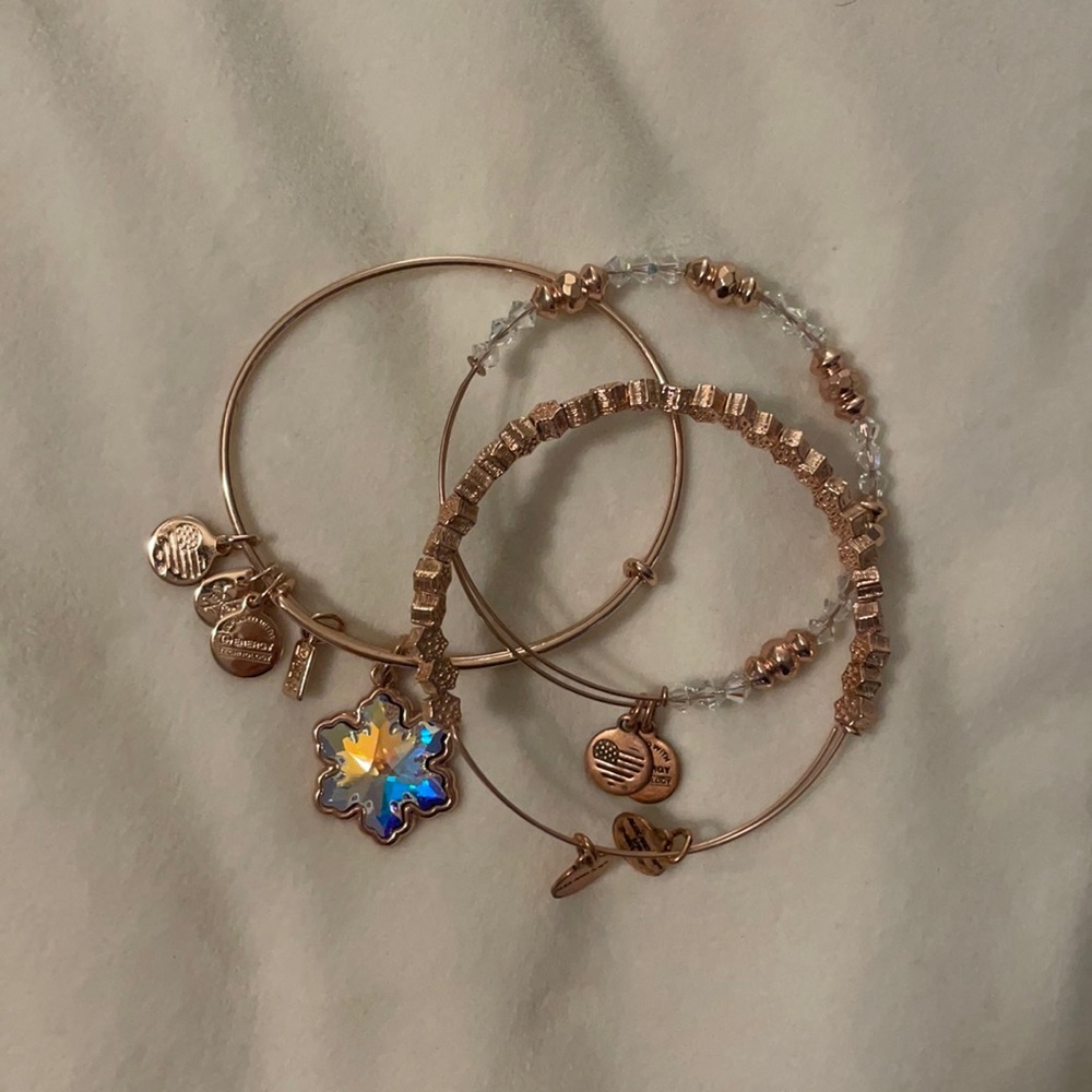 Alex and Ani Bracelet Set